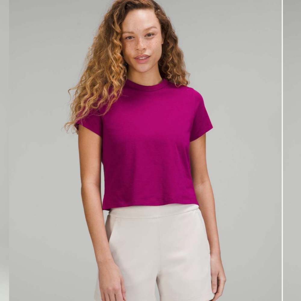 Lululemon Classic Fit Cotton Blend T-Shirt